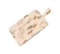 Bolsa de pañuelos portátil para cochecitos de bebé, bolsa de almacenamiento de papel, elegante caja de pañuelos para madre ocupada, funda húmeda portátil para cochecitos