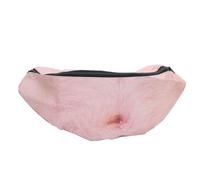 Bolsa de papá de Gran Capacidad Bean Fanny Pack Zipper PU Pad Papá Bolsillo de Bolsillo Funny Bolse con Espacio para Negocios Esenciales Compras de Viajes de Negocios Correr