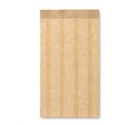 Bolsa de Papel Kraft para Fruta Antihumedad S 14 x 7 x 24, caja de 1000 unidades, bolsa pequeña para frutería y alimentación, papel kraft práctico para venta y preparación