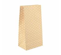 Bolsa de papel Mini Stand Up Bolsas de lunares coloridos 18x9x6cm Embalaje de regalo Bolsa de regalo al por mayor-dot-7x3.54x2.36 pulgadas