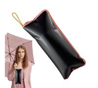 Bolsa de paraguas reutilizable, absorbente de agua, resistente a la lluvia, funda portátil, paraguas húmedo o seco para picnic, pesca, viajes, días lluviosos y uso al aire libre soleado
