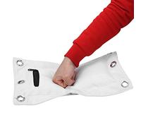 Bolsa de Pared de Lona para Wing Chun, Kung Fu Kick Striking Punch Bag Punch Bolsa de Arena vacía Target con Cremallera para Entrenamiento de Boxeo Taekwondo(S)