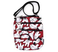 Bolsa de pasaporte con estampado integral de manos de Mickey Mouse de Loungefly x Disney