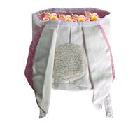 Bolsa de Pascua, conejo de Pascua, bolsa de tela hecha a mano, cesta de comida reutilizable para fiestas infantiles, decoración de vacaciones, eventos escolares, pick