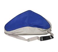 Bolsa de patinaje de gran capacidad para patines de ruedas, transportador de nailon con correa de hombro ajustable, funda organizadora de equipo para patines en línea y cuádruples (azul)