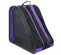 Bolsa de patinaje sobre hielo para patinaje sobre hielo y patines de ruedas, gran capacidad, 36 x 38 x 25 cm, tela Oxford con correa de hombro ajustable, bolsa de equipo deportivo repelente al agua