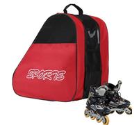 Bolsa de patinaje sobre ruedas, bolsa de patinaje sobre hielo con correa ajustable para el hombro | Bolsas de transporte transpirables para zapatos de patinaje artístico | Mochila deportiva de tela