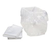 Bolsa de PE con pliegues laterales HSM, capacidad 100 l