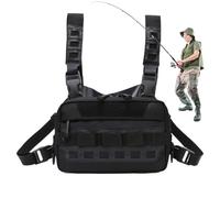 Bolsa de pecho con arnés | Bolsa multifuncional ajustable para exteriores, equipo de impermeable, accesorios de al aire libre para la mayoría de las personas, Atributo único, Refer to