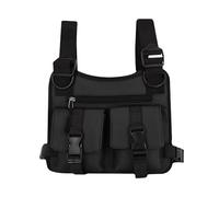 Bolsa de pecho deportiva, impermeable, con correa ajustable para el hombro, para correr, senderismo, entrenamientos, caminar, caza, pesca