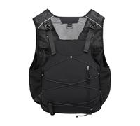 Bolsa de pecho para deportes al aire libre, chaleco minimalista para correr, chaleco ligero para correr, práctica bolsa de pecho para hombre con almacenamiento adicional para entrenamientos, Black,