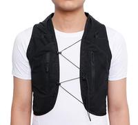 Bolsa de Pecho para Hombre,Bolsa de Pecho para Motocicleta, de de Gran Capacidad | Chaleco Ligero para Correr, práctico Bolso de para Hombre con Almacenamiento Adicional para