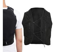 Bolsa de Pecho para Hombre,Bolsa de Pecho para Motocicleta - de hidratación para Ciclismo Transpirable - Mochila de Ciclismo con Chaleco para Correr Multifuncional, Bolsa de para Deportes