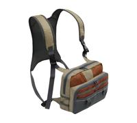 Bolsa de pecho para pesca con organizador impermeable con correa de pecho | Estuche de pesca con cremallera para hombre al aire libre barco río lago