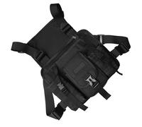 Bolsa de pecho práctica para mujer y hombre, arnés de gran capacidad, chaleco, plataformas tácticas, bolsa deportiva, ciclismo, táctica, chaleco de gran capacidad para ciclismo, b, Mass Beauty
