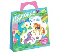 Bolsa de pegatinas reutilizable con unicornios m?gicos de Peaceable Kingdom