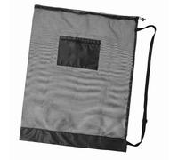 Bolsa de Pelota, Bolsa de Almacenamiento con Cordón de Gran Capacidad con Bolsillo con Cremallera Delantera, Adecuada para Baloncesto, Fútbol y Otras Bolas, Contiene 6-10 Bolas No.4, Correa (S)