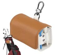Bolsa de pelota de golf, bolsa de camiseta de golf - Bolsa de golf impermeable para soporte de pelota de golf | Bolsa de golf de cuero PU, almacenamiento de pelotas de golf para bolas, uso diario