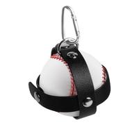 Bolsa de pelota de golf, soporte de pelota de tenis, Bolsas de cintura de pelota de golf de cuero, estuche de transporte de béisbol, almacenamiento de cinturón, accesorios de golf para entrenamiento