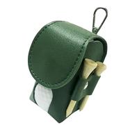 Bolsa de pelotas de golf, soporte para cinturón de piel sintética | organizador de almacenamiento portátil con clip para padres, parejas, golfistas, hombres, entrenamiento