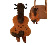 Bolsa de peluche | Creativo violín forma de peluche colgante | monedero mochila llavero lindo para niños adultos
