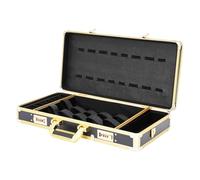 Bolsa de peluquería - Maleta de peluquería maletín portátil para peluquería, estilista de viaje para llevar código de viaje, caja de herramientas con cerradura de contraseña segura, color negro y