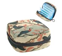 Bolsa de periódico, bolsa de almacenamiento de servilletas sanitarias, pato volador de ganso salvaje, bolsa de tampón para bolso