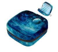 Bolsa de período,Bolsa de Almacenamiento de servilletas sanitarias,Planeta de Estrellas del Universo Azul,Bolsa de época
