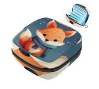 Bolsa de período, bolsa de almacenamiento de servilletas sanitarias, soporte de tampón para bolso, P86o2pz2vap, 4.7x6.6x6.6 in, Clásico