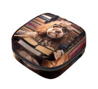 Bolsa de período, bolsa de almacenamiento de servilletas sanitarias, soporte para tampones para monedero, F80n6ot0mou, 4.7x6.6x6.6 in, Cómodo