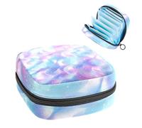 Bolsa de período, bolsa de almacenamiento de servilletas sanitarias, soporte para tampones para monedero, M88b1ox1bbz, 4.7x6.6x6.6 in, Moderno