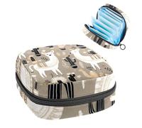 Bolsa de período, bolsa de almacenamiento de servilletas sanitarias, soporte para tampones para monedero, U42r3pp9nsx, 4.7x6.6x6.6 in, Cómodo