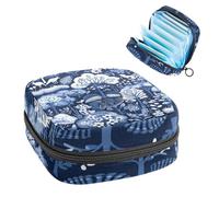 Bolsa de período, bolsa de almacenamiento de servilletas sanitarias, soporte para tampones para monedero, D56b0ts0qkv, 4.7x6.6x6.6 in, Moderno