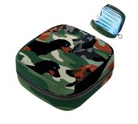 Bolsa de período, bolsa de almacenamiento de servilletas sanitarias, soporte para tampones para monedero, O51d0pp3hps, 4.7x6.6x6.6 in, Duradero