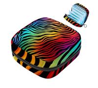 Bolsa de período, bolsa de almacenamiento de servilletas sanitarias, soporte para tampones para monedero, F18f1se0bpe, 4.7x6.6x6.6 in, Duradero