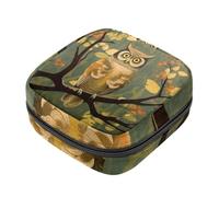 Bolsa de período, bolsa de almacenamiento de servilletas sanitarias, soporte para tampones para monedero, K76s8yv8dpt, 4.7x6.6x6.6 in, Multifunción