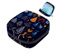Bolsa de período, bolsa de almacenamiento de servilletas sanitarias, soporte para tampones para monedero, G24x9ok4ail, 4.7x6.6x6.6 in, Cómodo