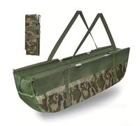Bolsa de pesaje de pesca resistente de 117 cm, plegable, 600D Oxford, saco de transporte para pesar carpas de lubina, diseño en forma de barco