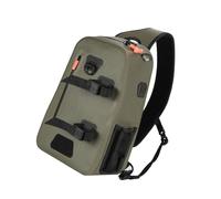 Bolsa de pesca al aire libre, versátil, impermeable, bolsa ajustable para pesca, senderismo, emergencias esenciales, almacenamiento de flotación