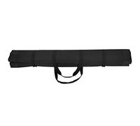 Bolsa de Pesca Bolsa de caña de Pescar Enrollable, Herramienta de Pesca portadora de caña de Pescar Oxford Exterior (Color : Schwarz, Size : As Shown)