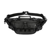 Bolsa de pesca impermeable, bolsa de cinturón ligero, multifunción, bolsa de mosca, ajustable, ajustable, Fanny Pack Sturdy Oxford Cloth 38 x 17 x 9 Cm/14,96 x 6,69 x 3,54 pulgadas para Hiking