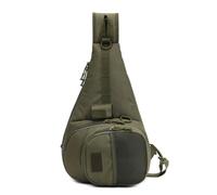 Bolsa de pesca multifuncional para equipo de pesca, de un solo hombro, impermeable, bolsa cruzada para señuelos, mochila