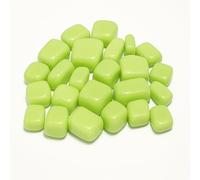 Bolsa de Piedras Naturales Pulidas para Sanación, 500g, aprox 50 Piezas de 2 cm, Variedad de Minerales y Cuarzos, Múltiples Colores (Ágata Fluorescente)