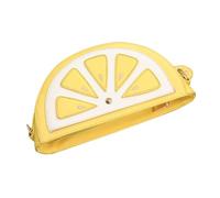 Bolsa de Piel de Fruta, Divertida, Color Naranja con de Moneda, Bolsa de estilización, para teléfono móvil y Tarjeta para Mujer al Aire Libre, 9,06 x 4,72 x 2,76 Pulgadas, Multicolor, Single