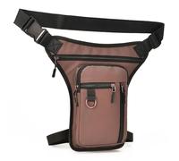 Bolsa de pierna caída, paquete de muslo, riñonera militar para motocicleta, carreras, ciclismo, bolsa cruzada en el pecho con bolsa de hombro ajustable para cartera, llave y hervidor, Gold, Refer to