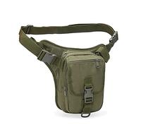 Bolsa De Pierna para Moto Nylon Men Hip BAÑ Bum Black Bolsa DE Motorycle RINER Boca Casual MAJO Asalto Fanny Waist Pack Bolsas riñonera Moto 346 (Color : 1)
