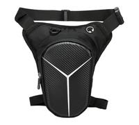Bolsa de pierna para motocicleta - Bumbags Cintura Fanny Packs para hombres | Ajustable Impermeable Promoción Rápida Multi -Purpor - Bolsa de alta capacidad para conducir viajes de aventura Touring