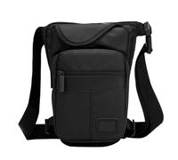 Bolsa de Pierna Riñonera de Nailon for Hombre y Mujer, Bolso Hombro Tipo Mensajero, for Montar en Motocicleta(Color2)