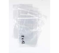 Bolsa de plastico autocierre 8 x 12 cm (100 Unidades)