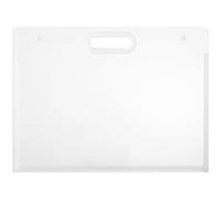 Bolsa de plástico de almacenamiento, para portafolio, funda de arte, con diseño de asa de larga duración, impermeable, artistas diseñadores y fotógrafos, ideal para